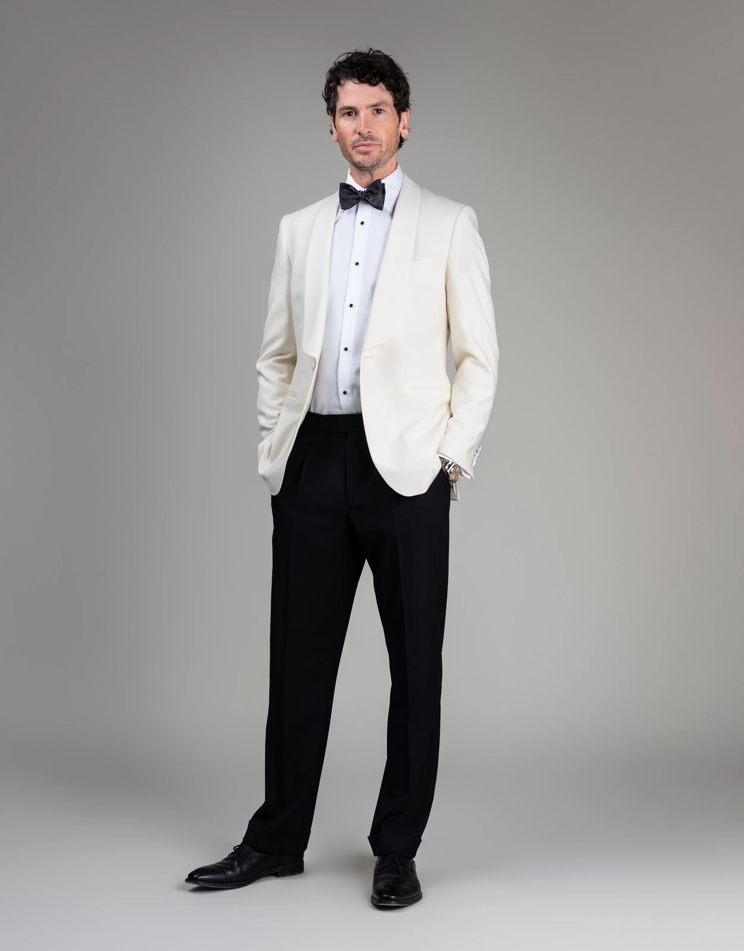 Avonmore White Stud Front Shirt - Image 5