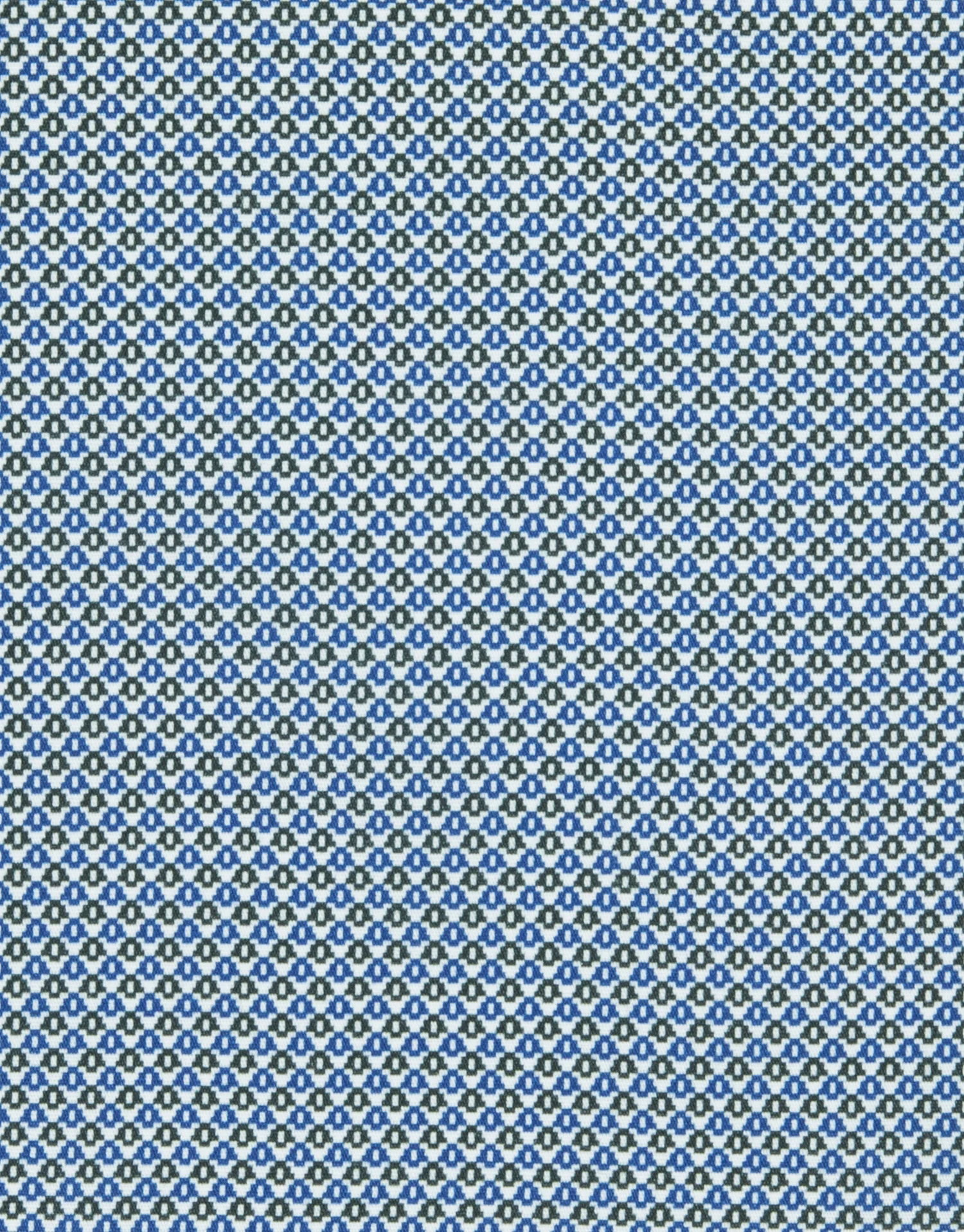 Barbican Green & Blue Geo Print Shirt - Image 7