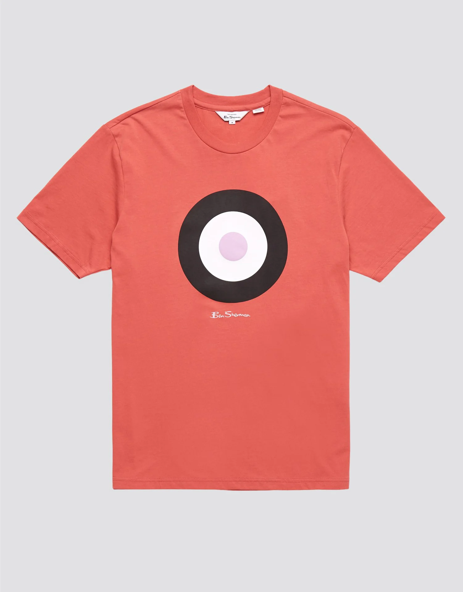 Ben Sherman Target Raspberry T-Shirt - Image 6
