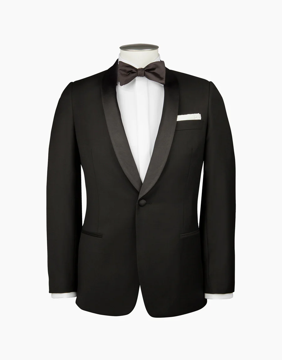 Bryan Black Tuxedo Dinner Jacket - Image 5