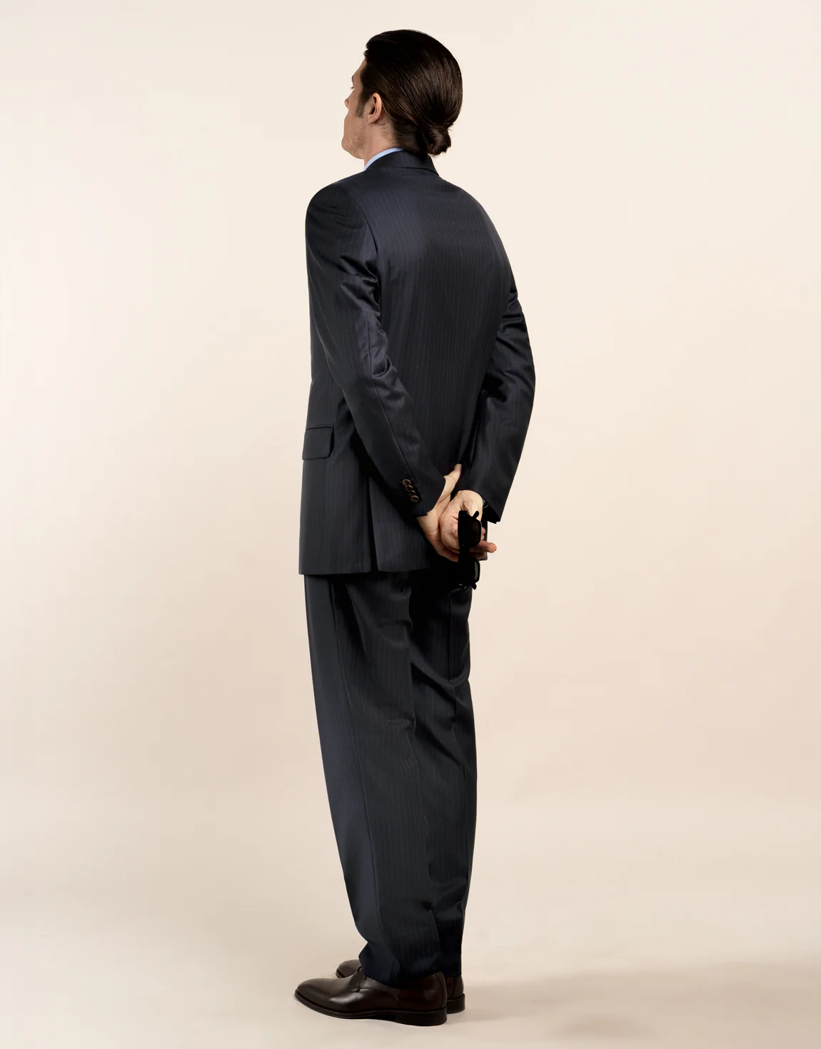 Cooper Navy Stripe Suit - Image 5