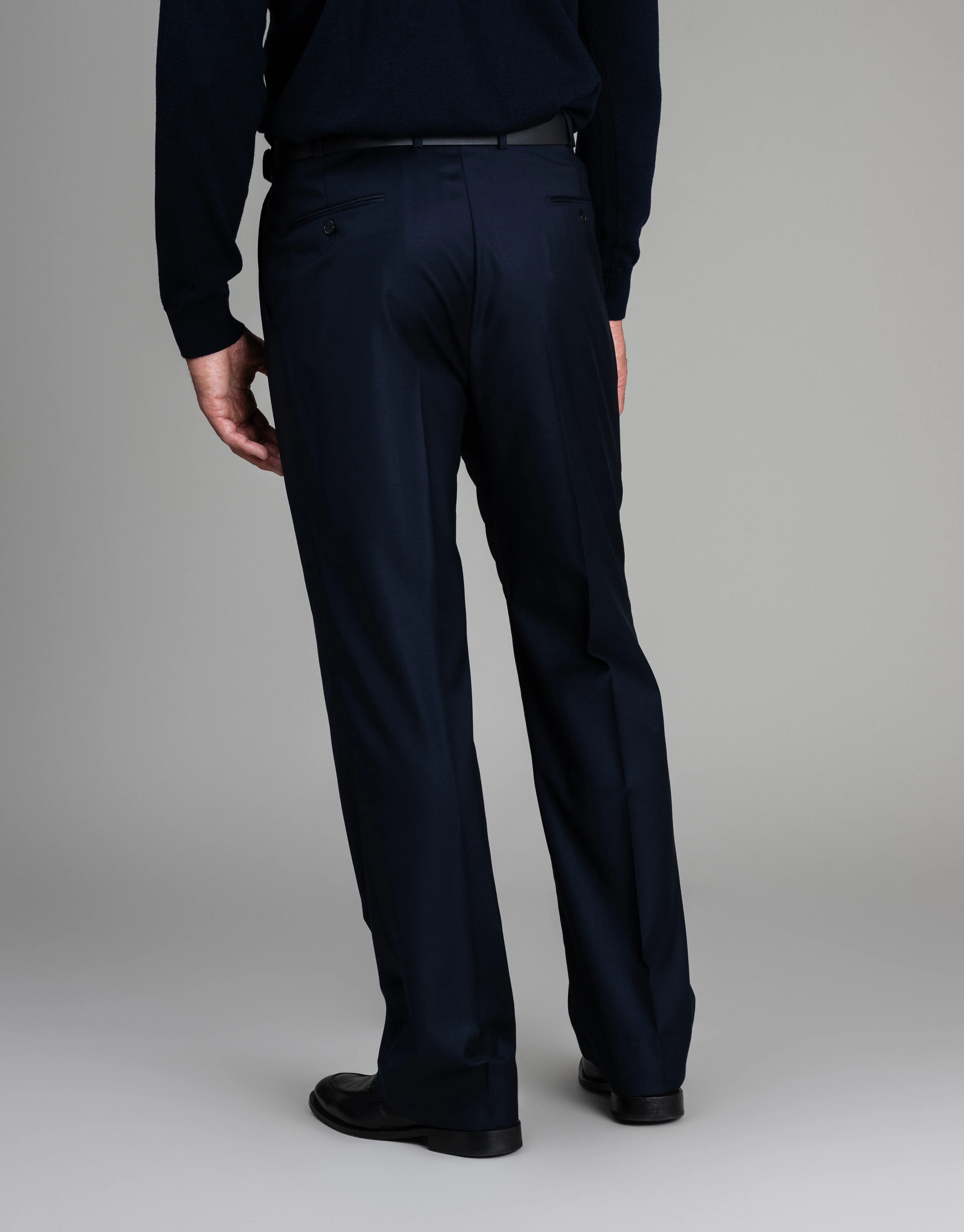 Crete Navy Twill Trouser - Image 3