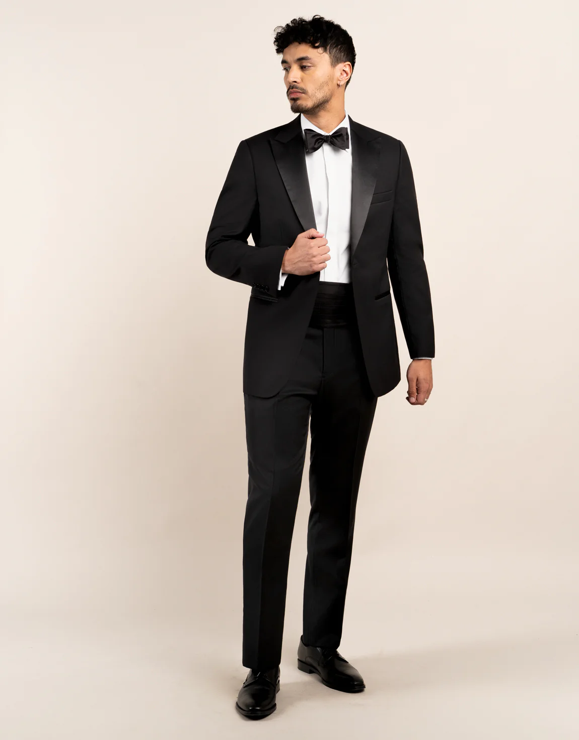 Hire Fairbanks Black Formal Suit Trouser - Image 3