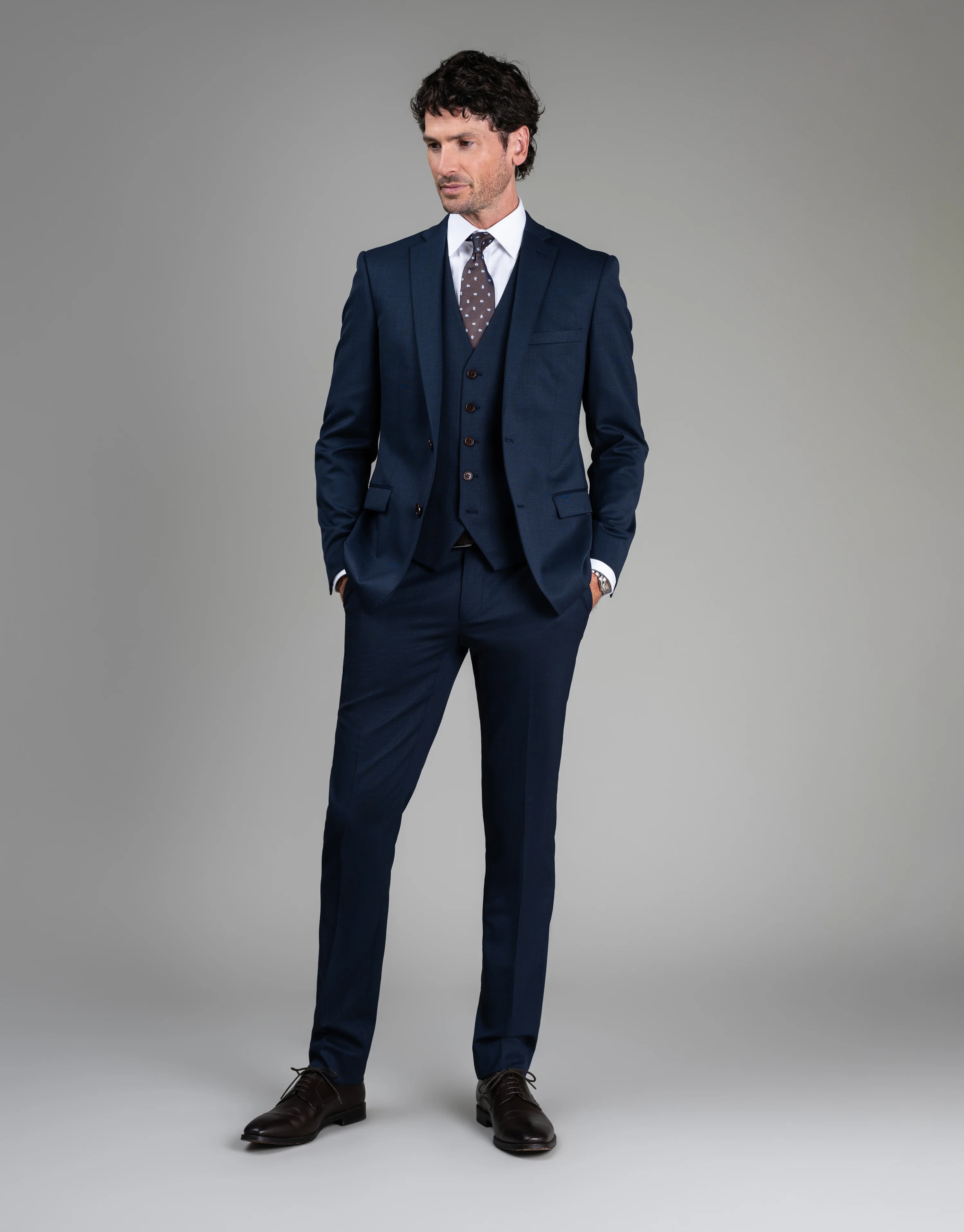 Fresh Navy Suit - Image 2