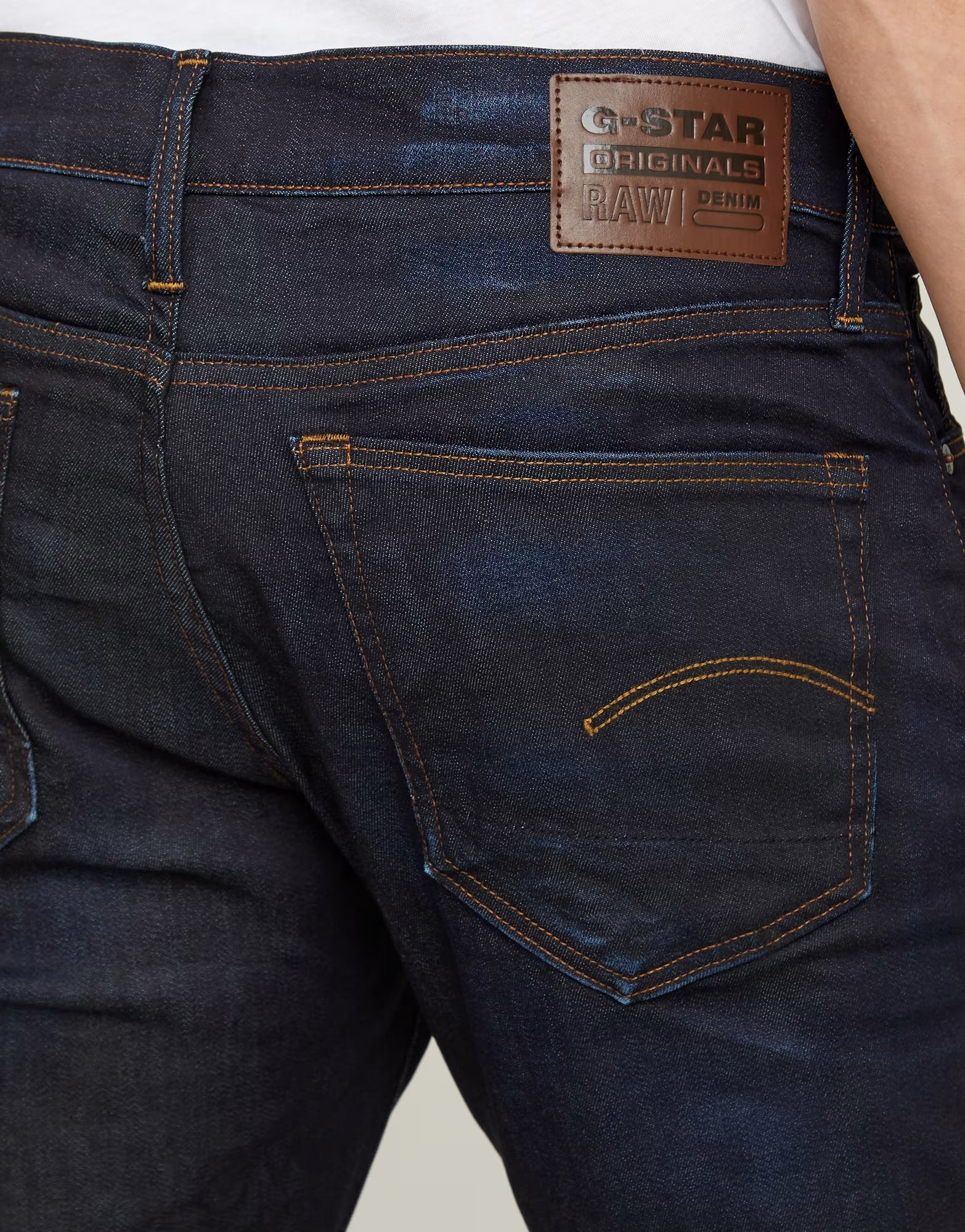 G-Star 3301 Regular Tapered Dark Aged Jeans - Image 6