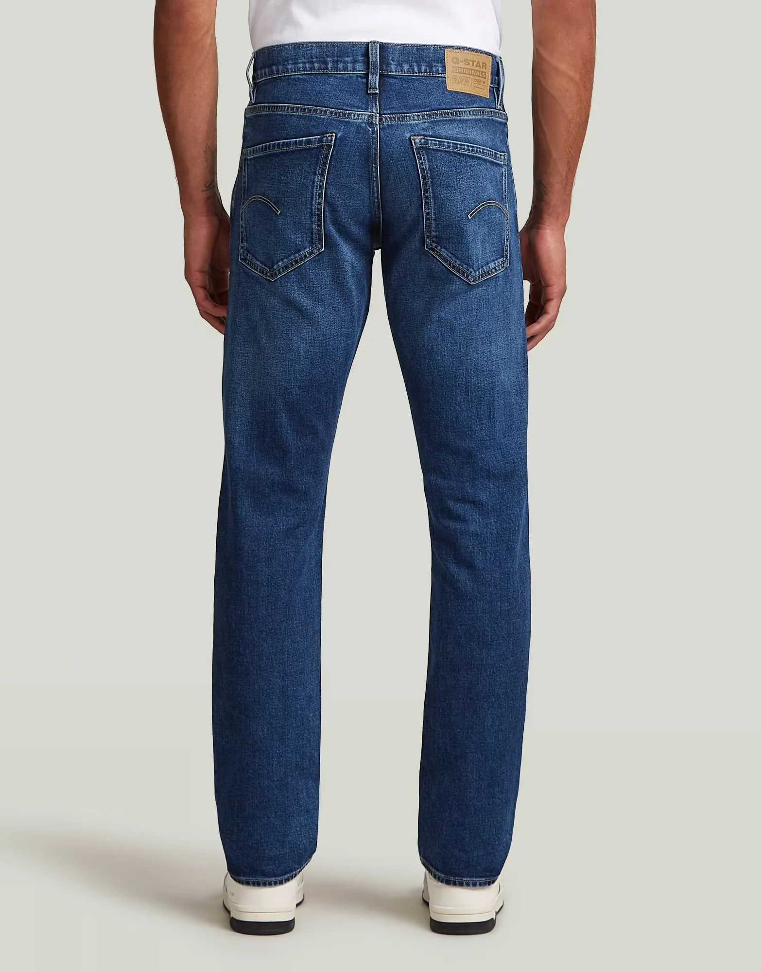 G-Star Mosa Straight Faded Atlantic Ocean Jeans - Image 3