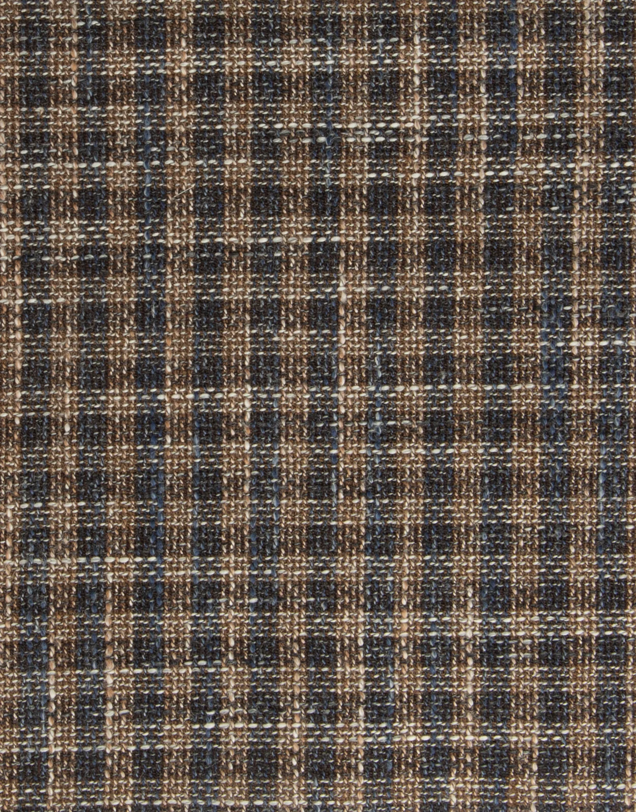 Hawker Brown & Blue Guncheck Blazer - Image 5