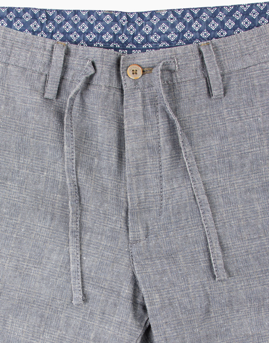 Island Indigo Check Shorts - Image 6