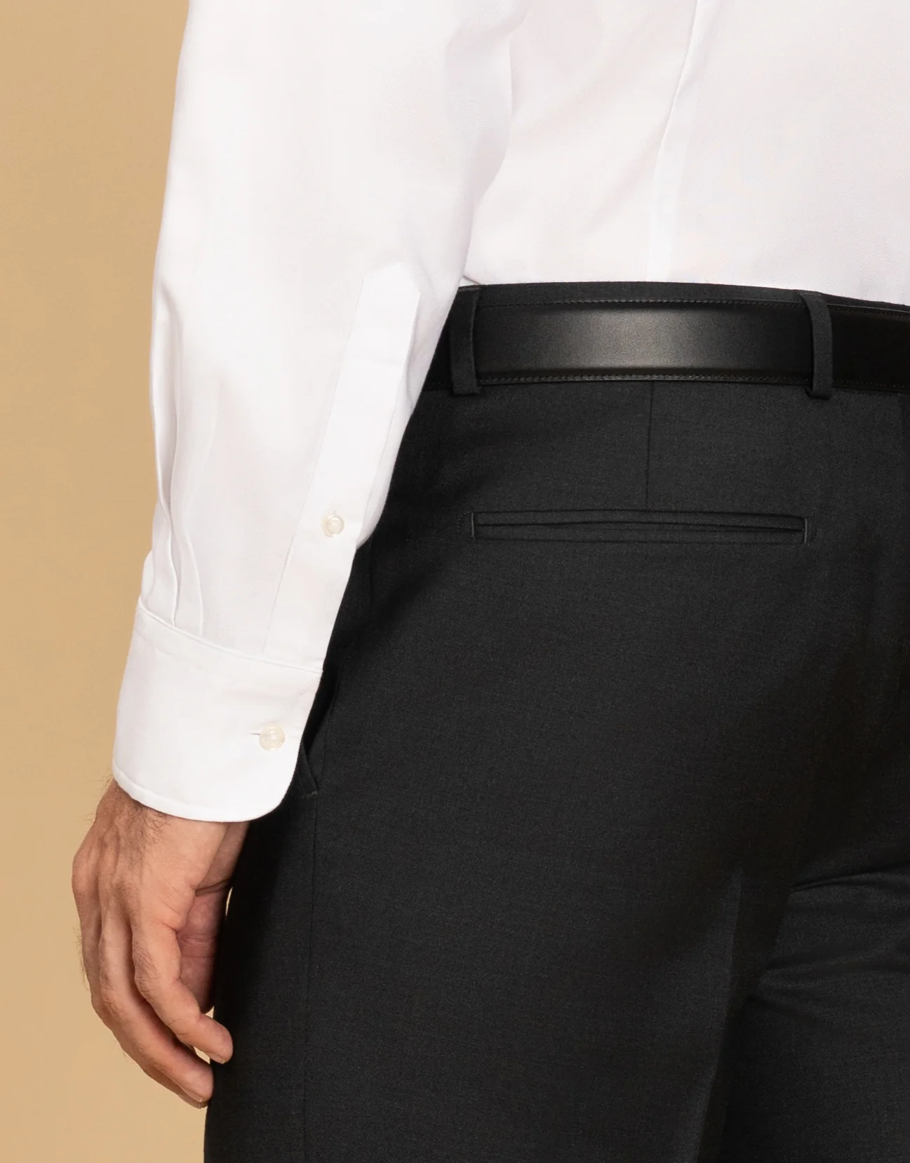 Lotus Charcoal Twill Suit Trouser - Image 7