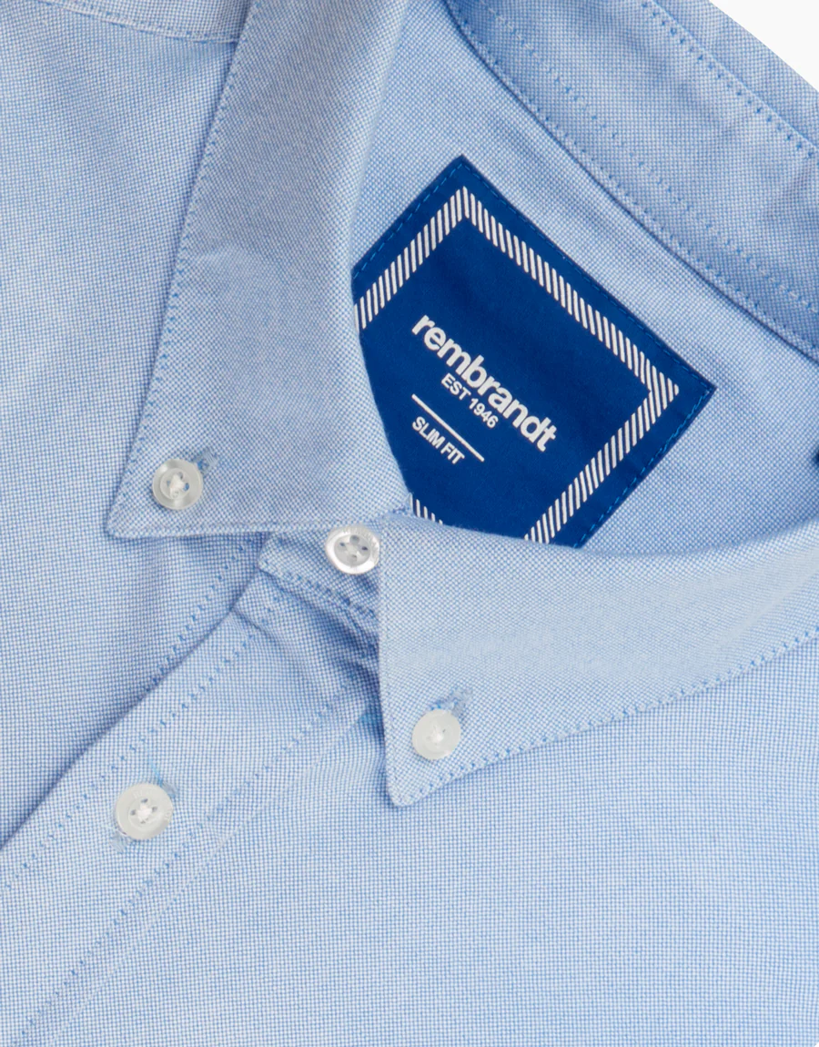 Ohope Light Blue Oxford Shirt - Image 4