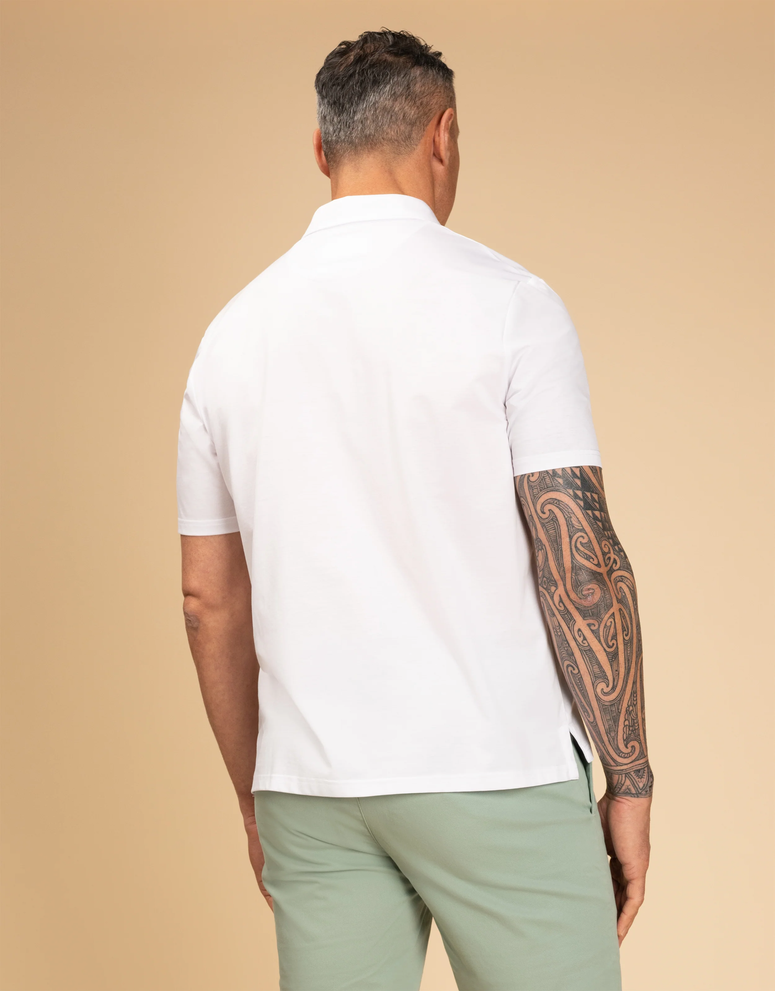 Portofino White Polo Shirt - Image 5