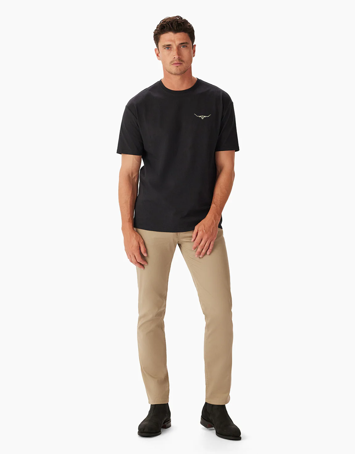R.M. Williams 1932 Dark Grey T-Shirt - Image 3