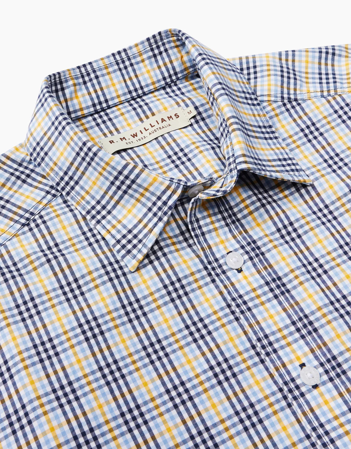 R.M.Williams Classic Blue Shirt - Image 6