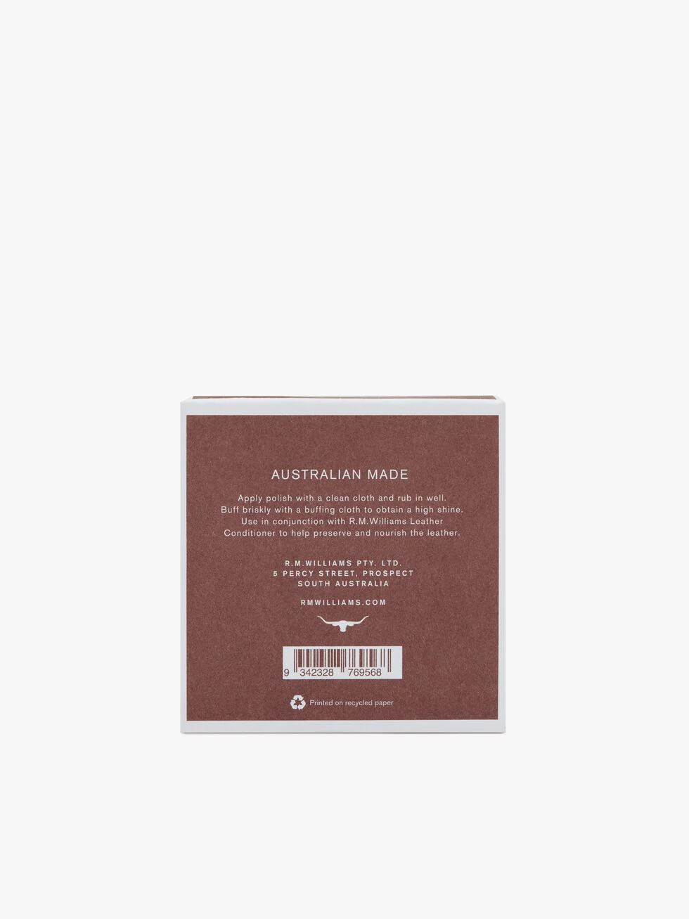 R.M. Williams Dark Tan Stockmans Boot Polish - Image 4
