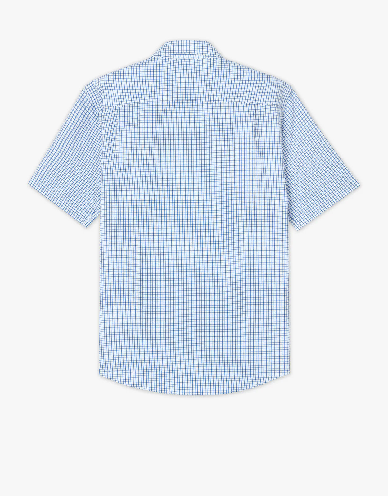 R.M. Williams Hervey White & Blue Short Sleeve Shirt - Image 6