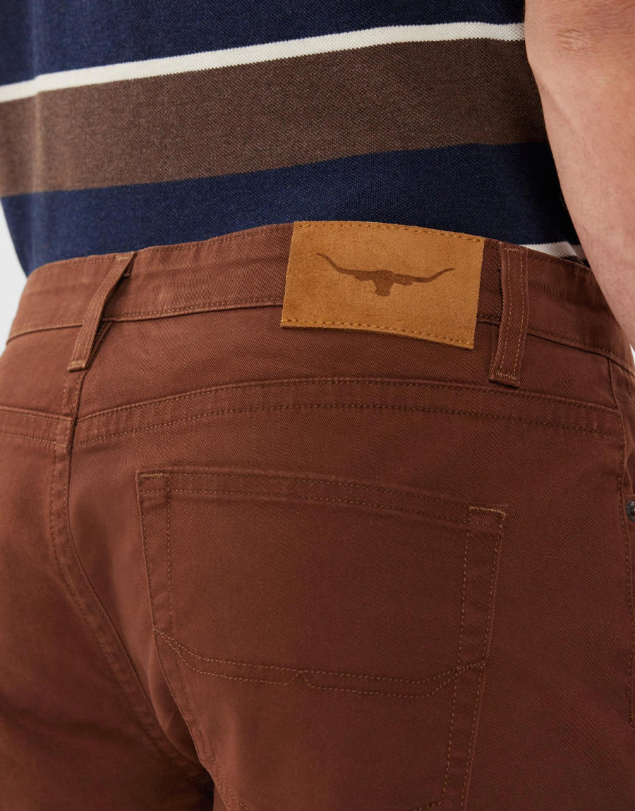R.M.Williams Nicholson Chocolate Shorts - Image 6