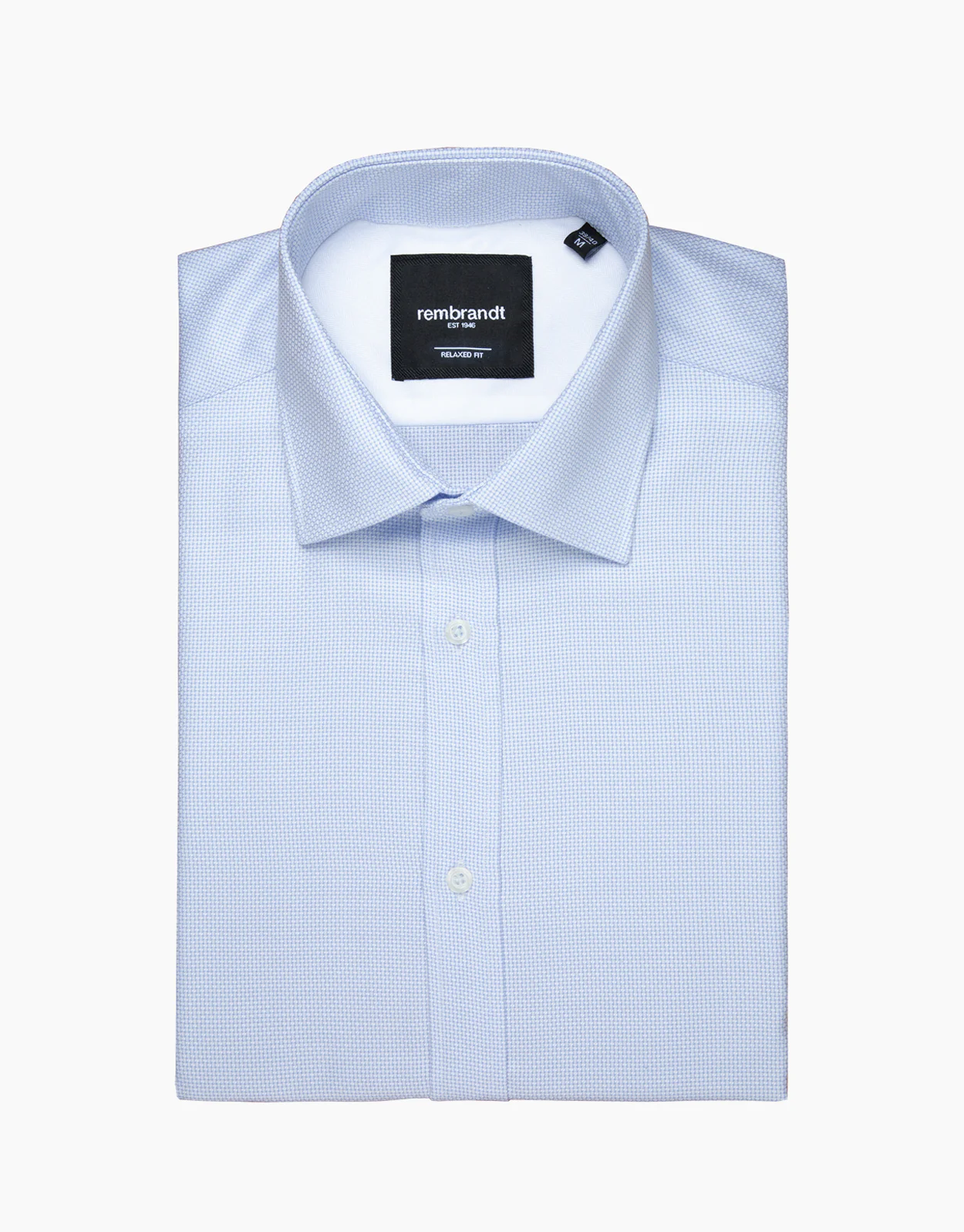 Sinatra Light Blue Textured Shirt - Image 5