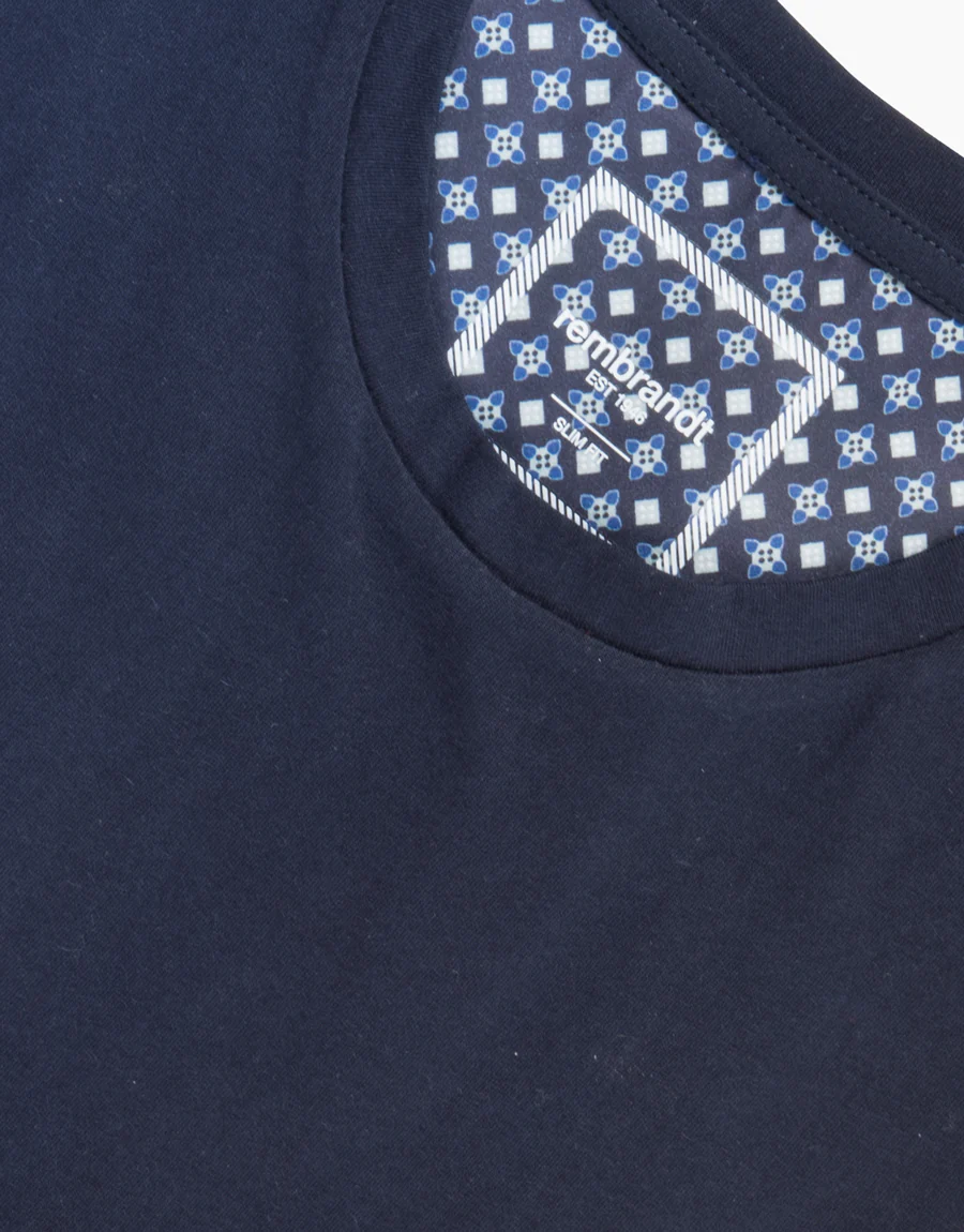 Sorrento Navy T-Shirt - Image 7