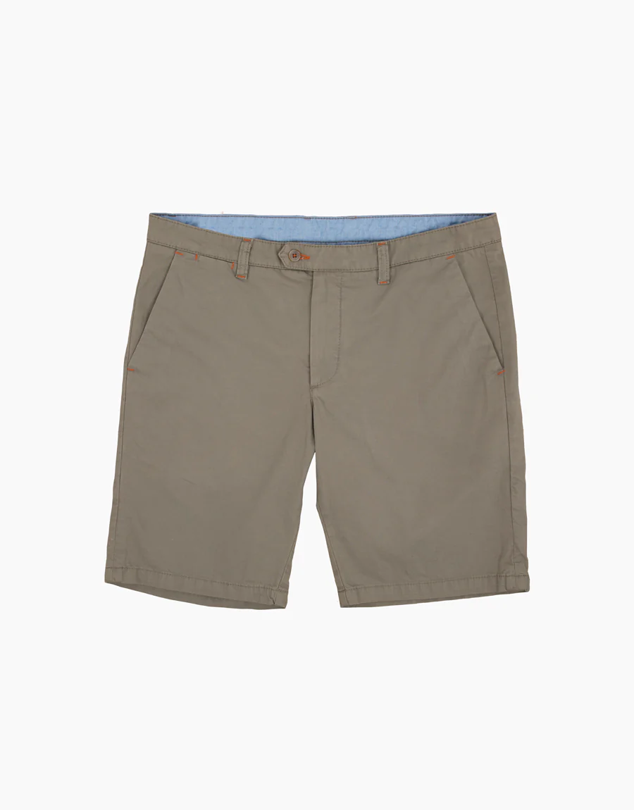 Sumner Light Green Twill Shorts - Image 2
