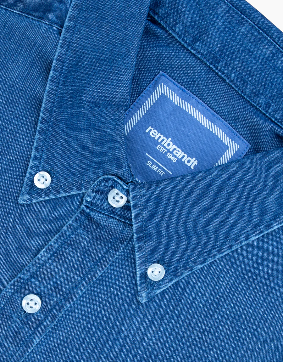 Washed Ohope Denim Shirt - Image 2