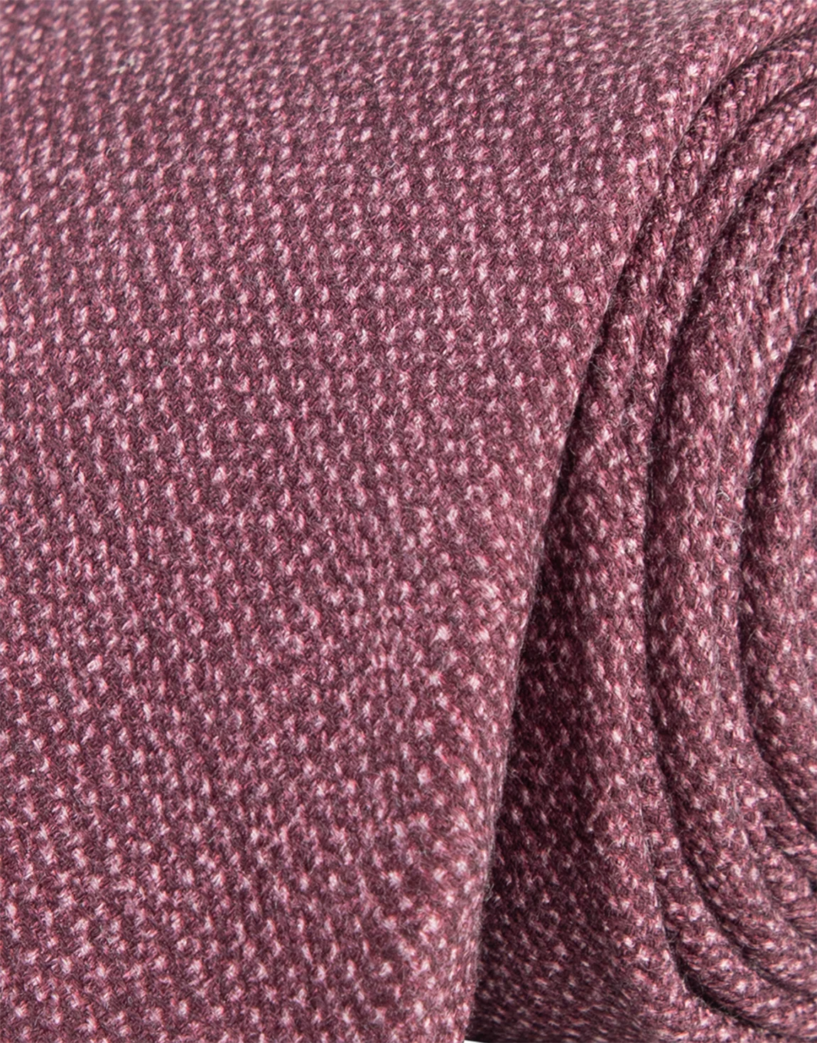 Wine Textured Print Silk Tie - Image 2